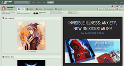 Desktop Screenshot of luniara.deviantart.com