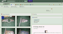 Desktop Screenshot of lyingbastard.deviantart.com