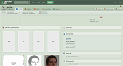 Desktop Screenshot of jazzle.deviantart.com