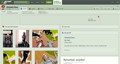 Desktop Screenshot of mousey-buu.deviantart.com