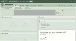 Desktop Screenshot of commission-me.deviantart.com