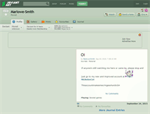 Tablet Screenshot of marlowe-smith.deviantart.com