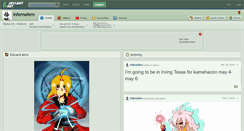 Desktop Screenshot of infernofern.deviantart.com