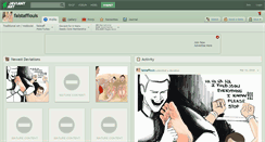 Desktop Screenshot of falstafflouis.deviantart.com