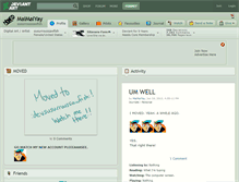 Tablet Screenshot of maimaiyay.deviantart.com