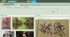 Desktop Screenshot of andrewsartngenre.deviantart.com