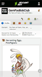 Mobile Screenshot of gemfoobobclub.deviantart.com