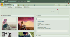 Desktop Screenshot of cherryaddict1.deviantart.com