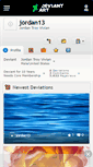 Mobile Screenshot of jordan13.deviantart.com