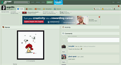 Desktop Screenshot of angellife.deviantart.com