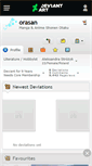 Mobile Screenshot of orasan.deviantart.com