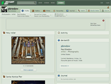 Tablet Screenshot of pbredow.deviantart.com