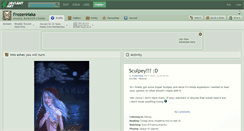 Desktop Screenshot of frozenhaka.deviantart.com