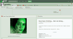 Desktop Screenshot of cypressbbw.deviantart.com