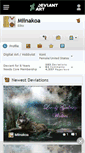 Mobile Screenshot of miinakoa.deviantart.com
