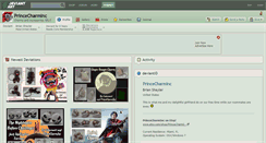 Desktop Screenshot of princecharminc.deviantart.com