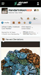 Mobile Screenshot of mandarinmoon.deviantart.com
