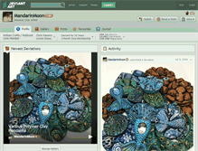 Tablet Screenshot of mandarinmoon.deviantart.com