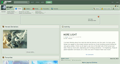 Desktop Screenshot of anugel.deviantart.com