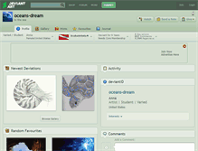 Tablet Screenshot of oceans-dream.deviantart.com