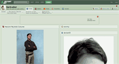 Desktop Screenshot of bardwalker.deviantart.com