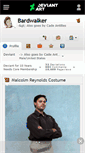 Mobile Screenshot of bardwalker.deviantart.com