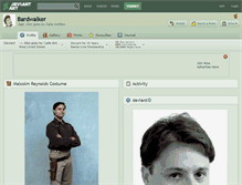 Tablet Screenshot of bardwalker.deviantart.com