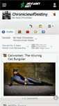 Mobile Screenshot of chroniclesofdestiny.deviantart.com