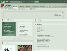 Tablet Screenshot of croftinnz.deviantart.com