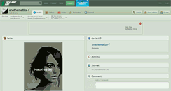 Desktop Screenshot of anathematize-f.deviantart.com