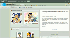 Desktop Screenshot of mangaark-club.deviantart.com