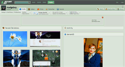 Desktop Screenshot of madgeboy.deviantart.com