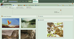 Desktop Screenshot of moraled-rain.deviantart.com
