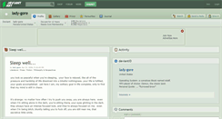 Desktop Screenshot of lady-gore.deviantart.com