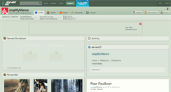 Desktop Screenshot of amplifysilence.deviantart.com