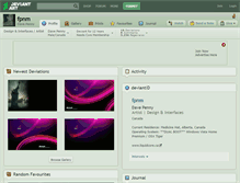 Tablet Screenshot of fpnm.deviantart.com