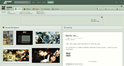 Desktop Screenshot of kiskie.deviantart.com