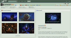 Desktop Screenshot of cassiopeiaart.deviantart.com
