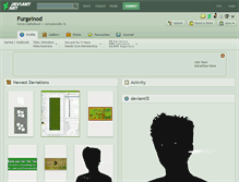 Tablet Screenshot of furgelnod.deviantart.com