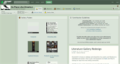 Desktop Screenshot of no-place-like-dreams.deviantart.com