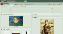 Desktop Screenshot of gfball84887.deviantart.com