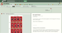 Desktop Screenshot of lalunatique.deviantart.com