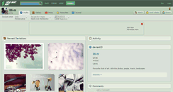 Desktop Screenshot of liii-m.deviantart.com