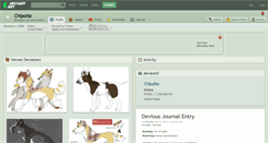 Desktop Screenshot of chipolte.deviantart.com