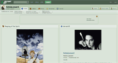 Desktop Screenshot of ketsialessard.deviantart.com
