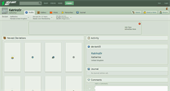 Desktop Screenshot of katrinz0r.deviantart.com