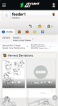 Mobile Screenshot of feeder1.deviantart.com