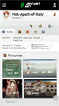 Mobile Screenshot of not-apart-of-italy.deviantart.com