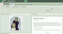 Desktop Screenshot of elvendragon.deviantart.com