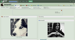 Desktop Screenshot of karolayn007.deviantart.com